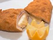 Plnený kuraci rezeň Cordon Bleu - recept na Gordon blue so zemiakovou kašou 