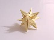 Papierová hviezda - Ako vyrobiť vianočnú hviezdu z papiera - Ozdoby z papiera 