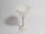 Pohár na Martini - Ako vyrobiť papierový pohár na Martini