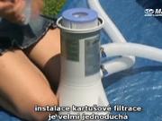 Bazénová filtrácia - ako sa inštaluje kartušova filtracia M1