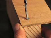 Zmenšenie diery na skrutku - Ako zmenšiť predvrtanu dierku do dreva - vrtanie a skrutkovanie do dreva