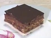 Rezy Rigoletto - recept na kakaovo - malinový zákusok  s orechami, hrozienkami a čokoládou