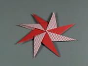 Origami vianočná hviezda - ako vyrobiť vianočnú hviezdu z papiera