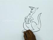 Ako nakresliť kenguru - ako sa kreslí kengura