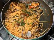 Špagety s mušľami - recept na špagety s mušľami