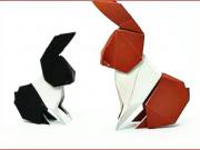 Zajac z papiera - papierový zajac