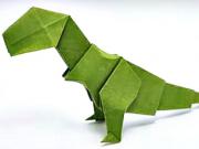 T-REX z papiera - ako poskladať papierového dinosaura