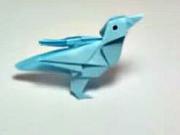 Vták z papiera - ako poskladať papierového vtáka 