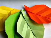 Jesenné listy z papiera - ako si vyrobiť papierové listy