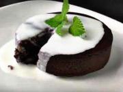 Čokoládový lávový koláč - recept na lávový koláč