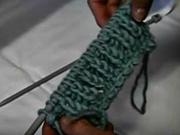 Pletenie - nadhadzovaný - šálový vzor