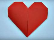 Srdce z papiera - ako poskladať papierové srdce